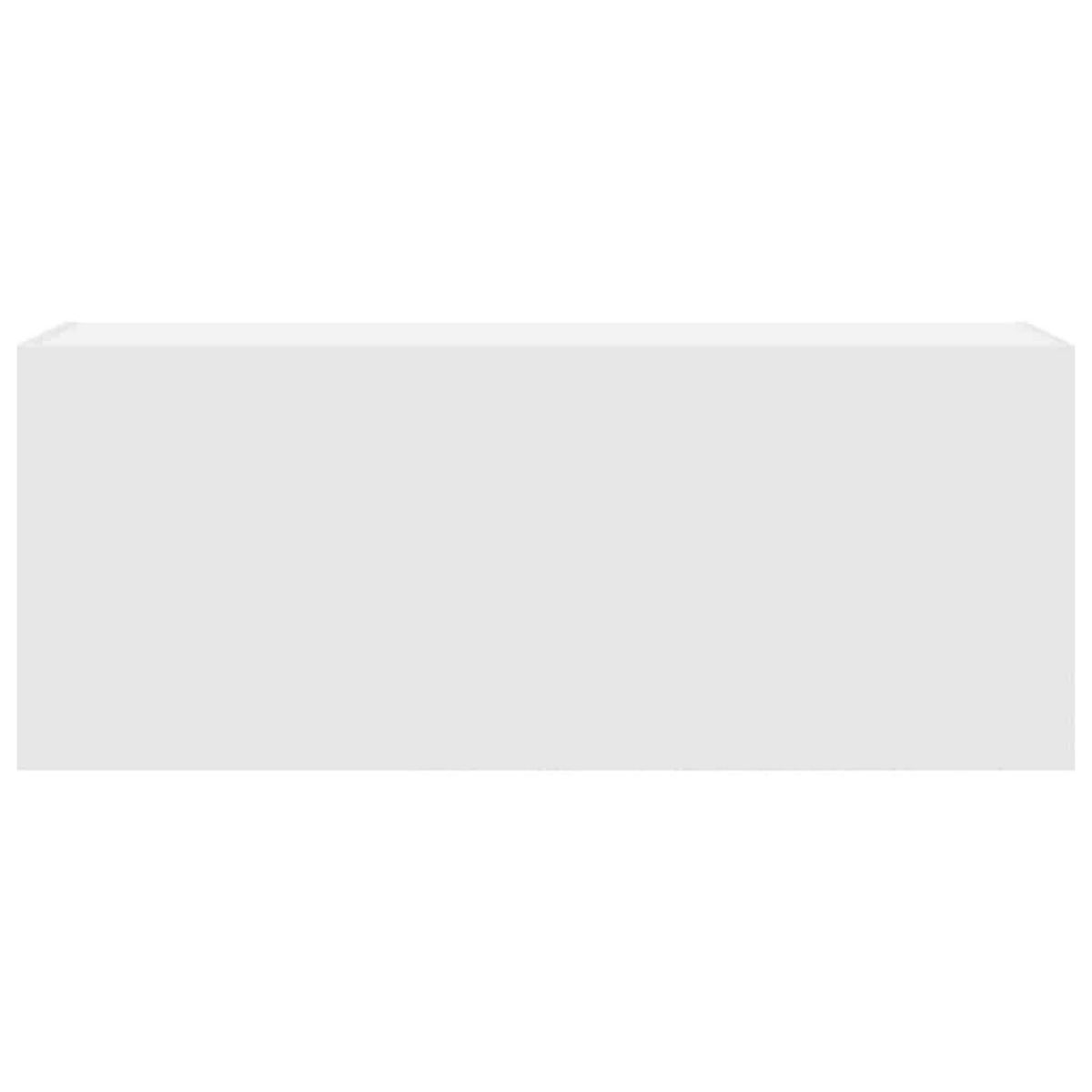 VIDAXL Armoire murale de bain blanc 100x25x40 cm bois d'ingenierie