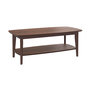 Voir la diapositive 2 : Rendez vous déco Table basse rectangulaire en bois foncé-Sadi