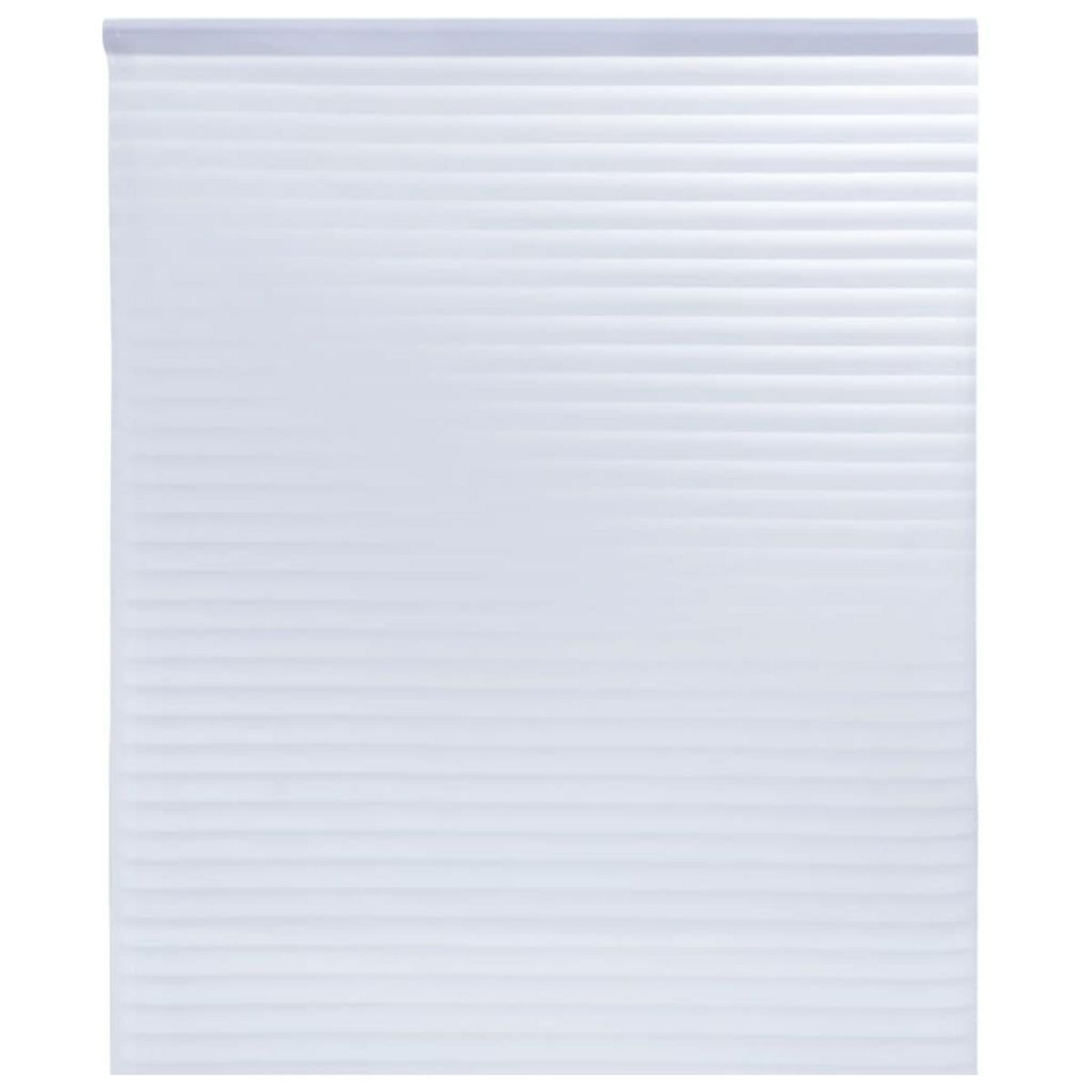 VIDAXL Film pour fenetre depoli motif de stores 90x500 cm PVC