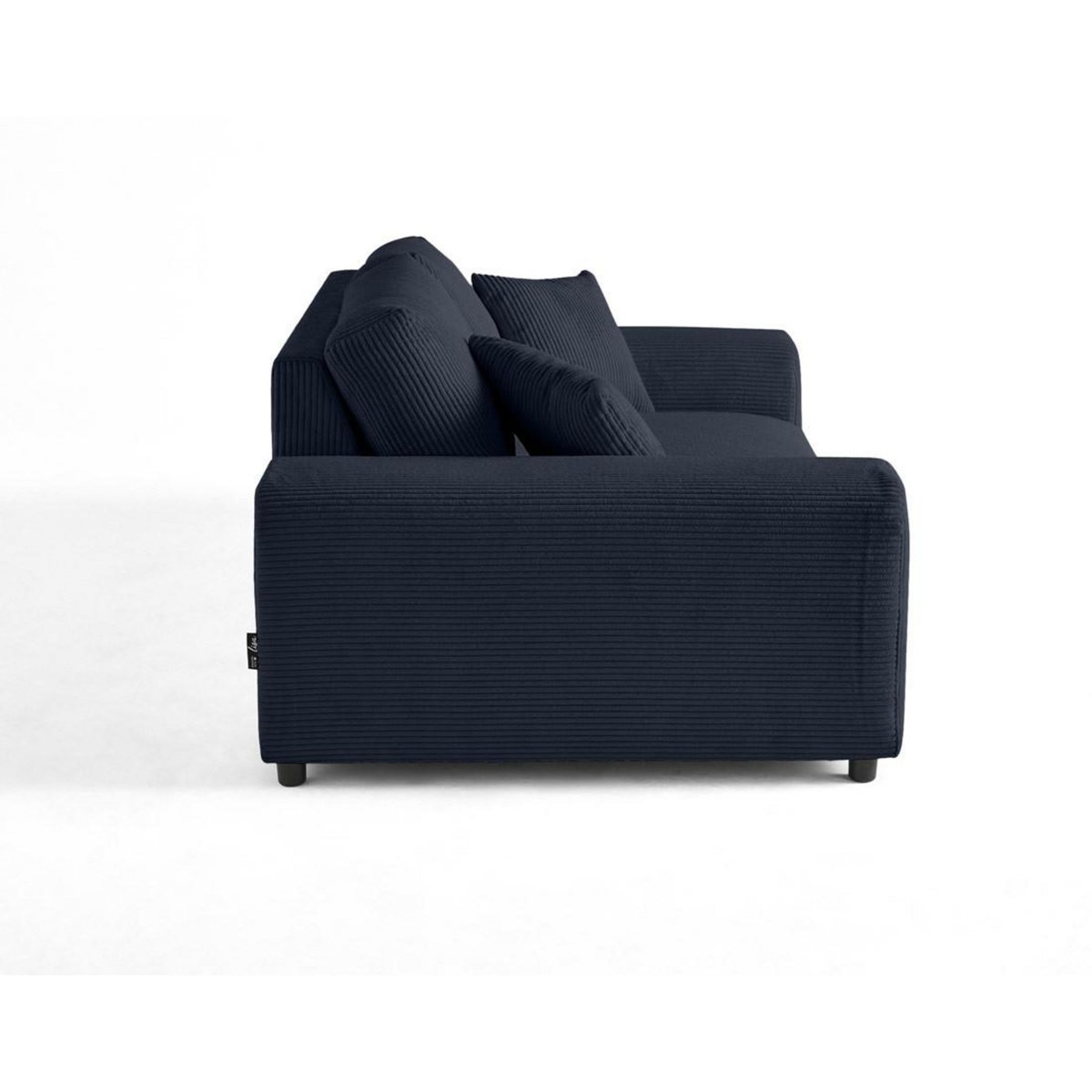 LISA DESIGN Garance - canapé droit 2 places - en velours côtelé