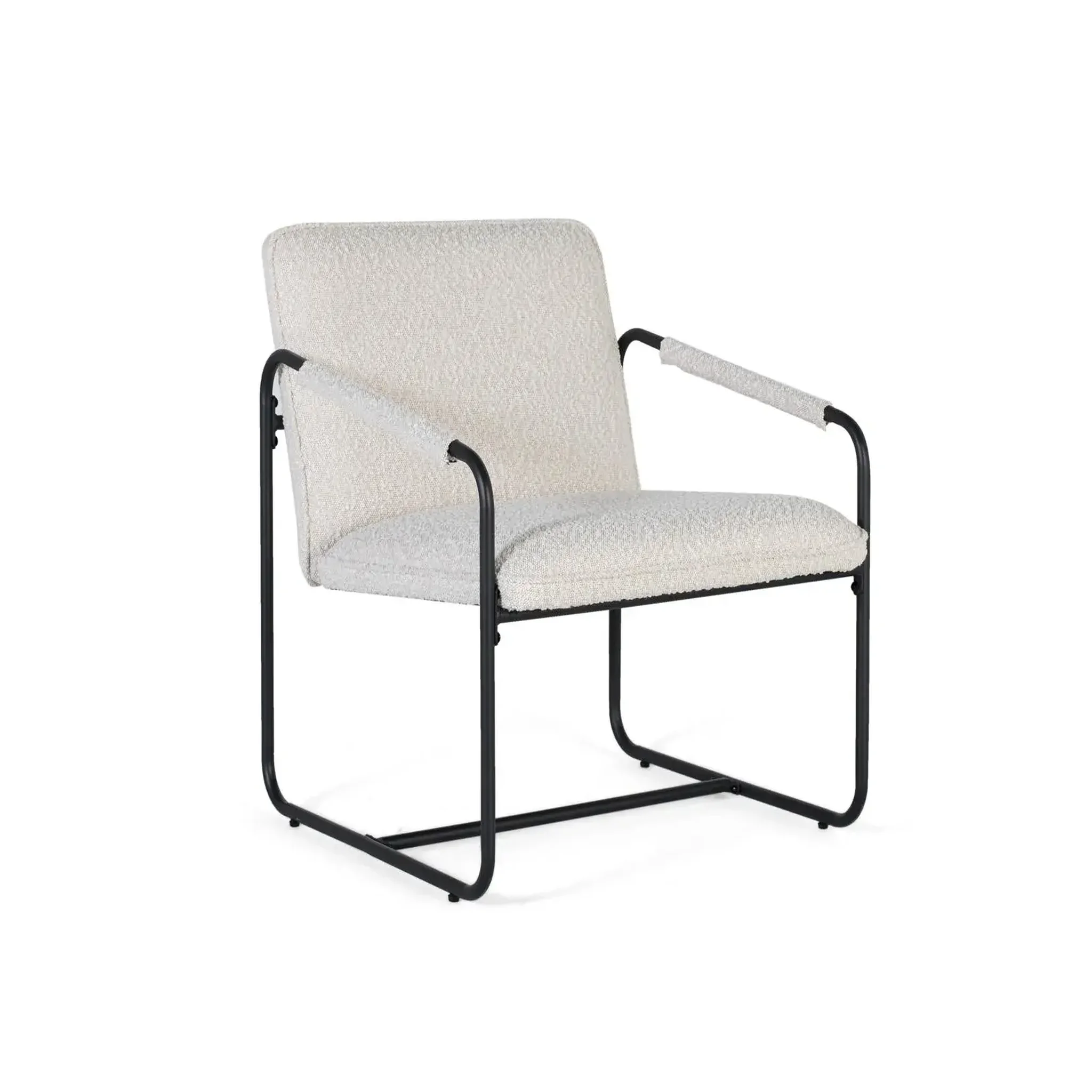 GINER Y COLOMER SL Fauteuil en tissu 64 cm style moderne élégant