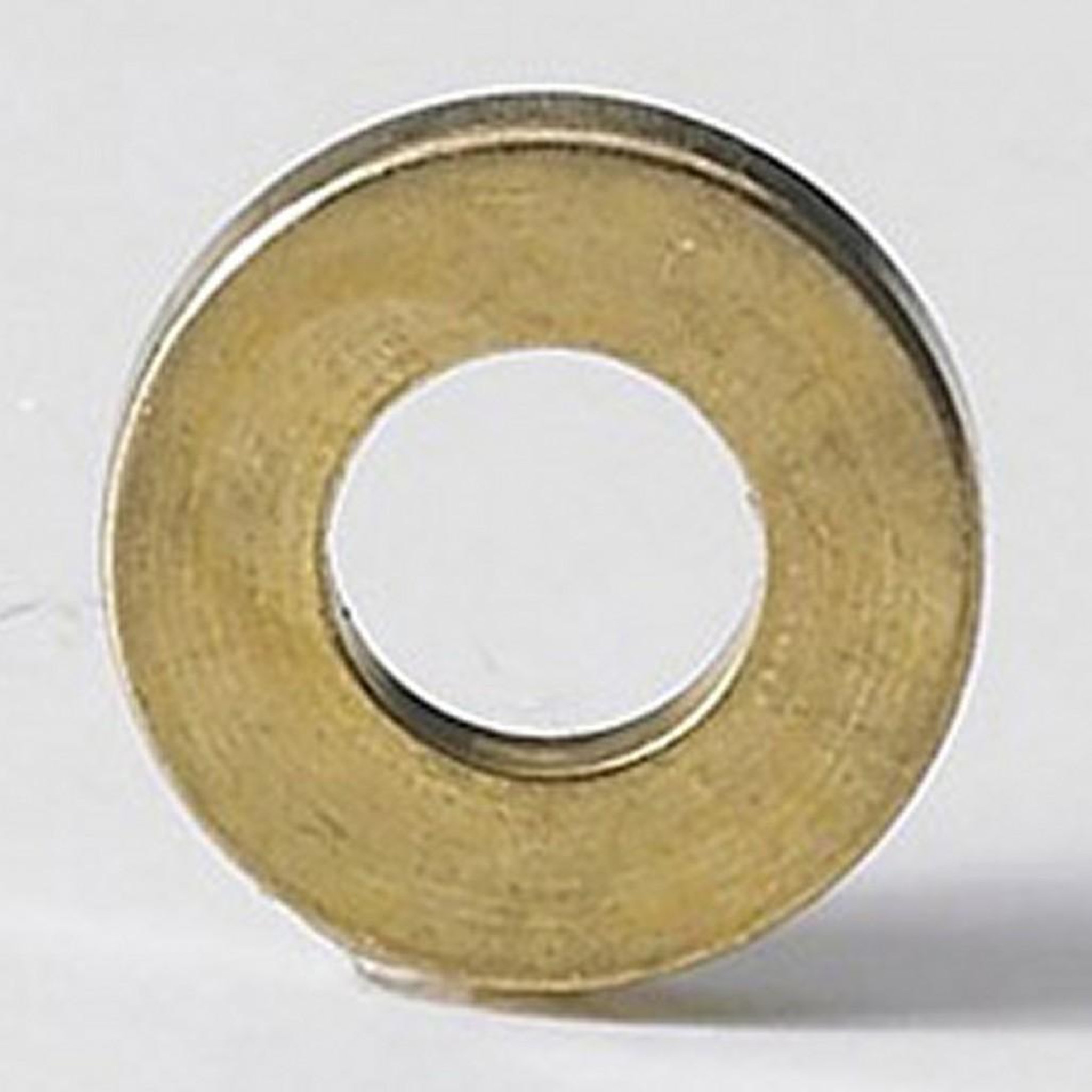 CENTRALE BRICO Lot de 6 bagues paumelles laiton pour meuble HETTICH, L.3 x Diam.14 mm