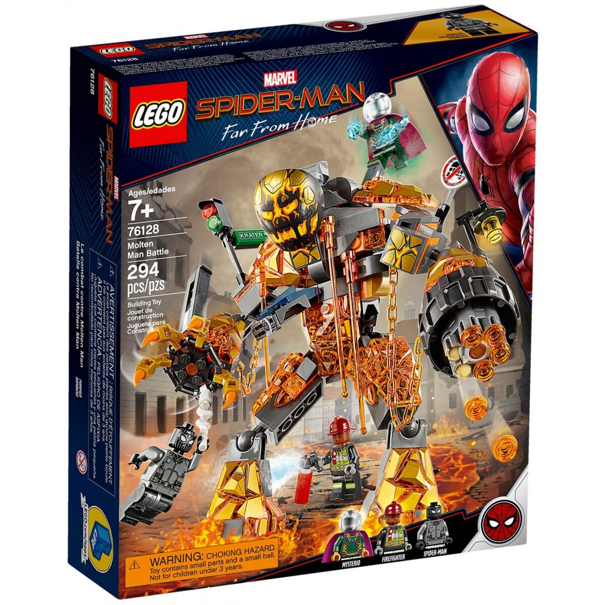 LEGO Marvel 76128 - Spider Man et la bataille de l'Homme de métal