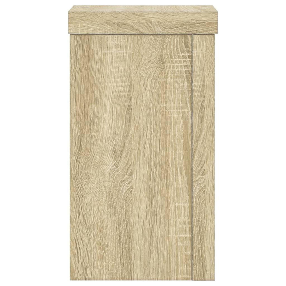 VIDAXL Supports pour plantes 2 pcs chene sonoma bois d'ingenierie