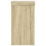 Voir la diapositive 5 : VIDAXL Supports pour plantes 2 pcs chene sonoma bois d'ingenierie