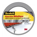 CENTRALE BRICO Adhésif SCOTCH réparation une face métallique L.15 m x l.48 mm, métal