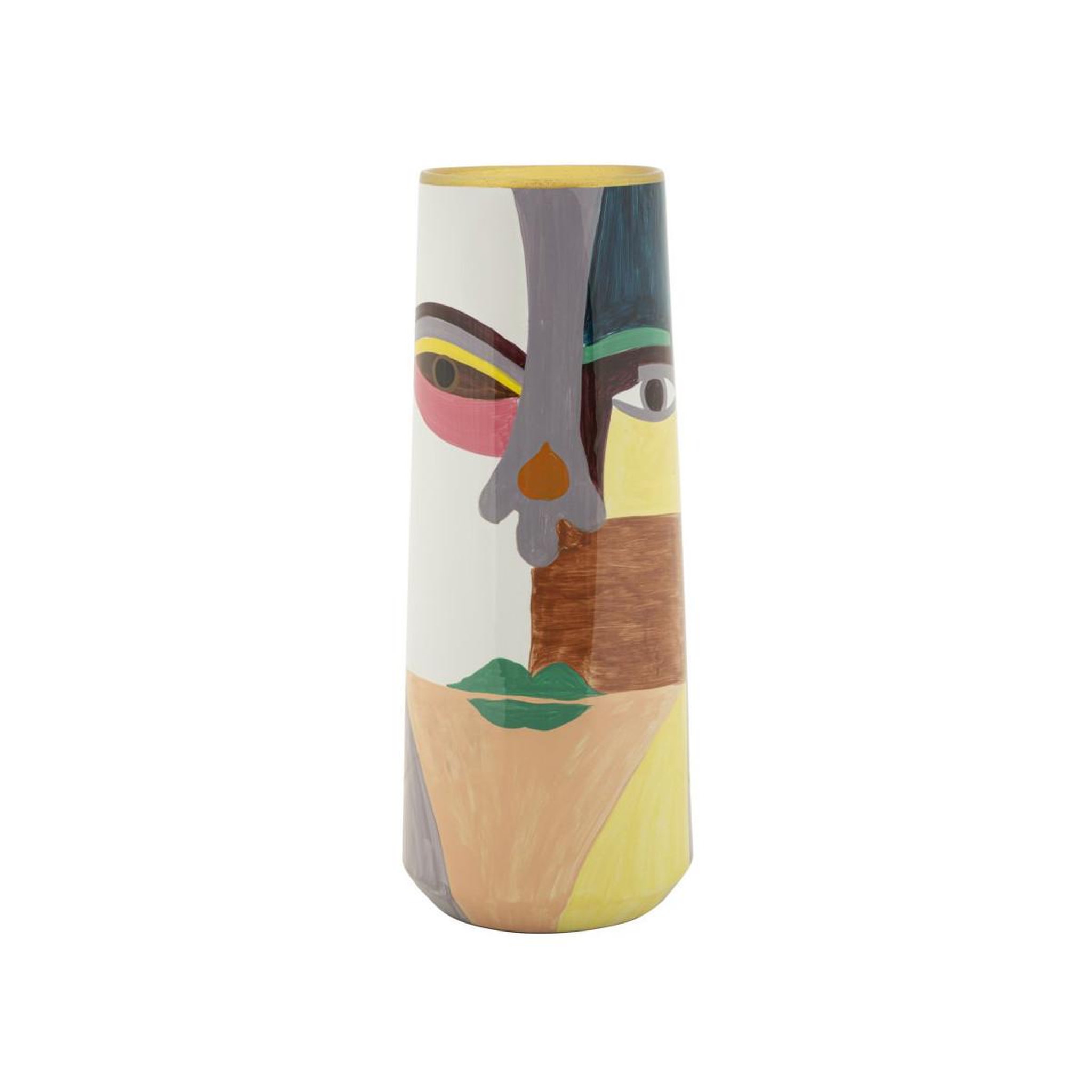 Paris Prix Vase design en céramique  piccassy  40cm multicolore
