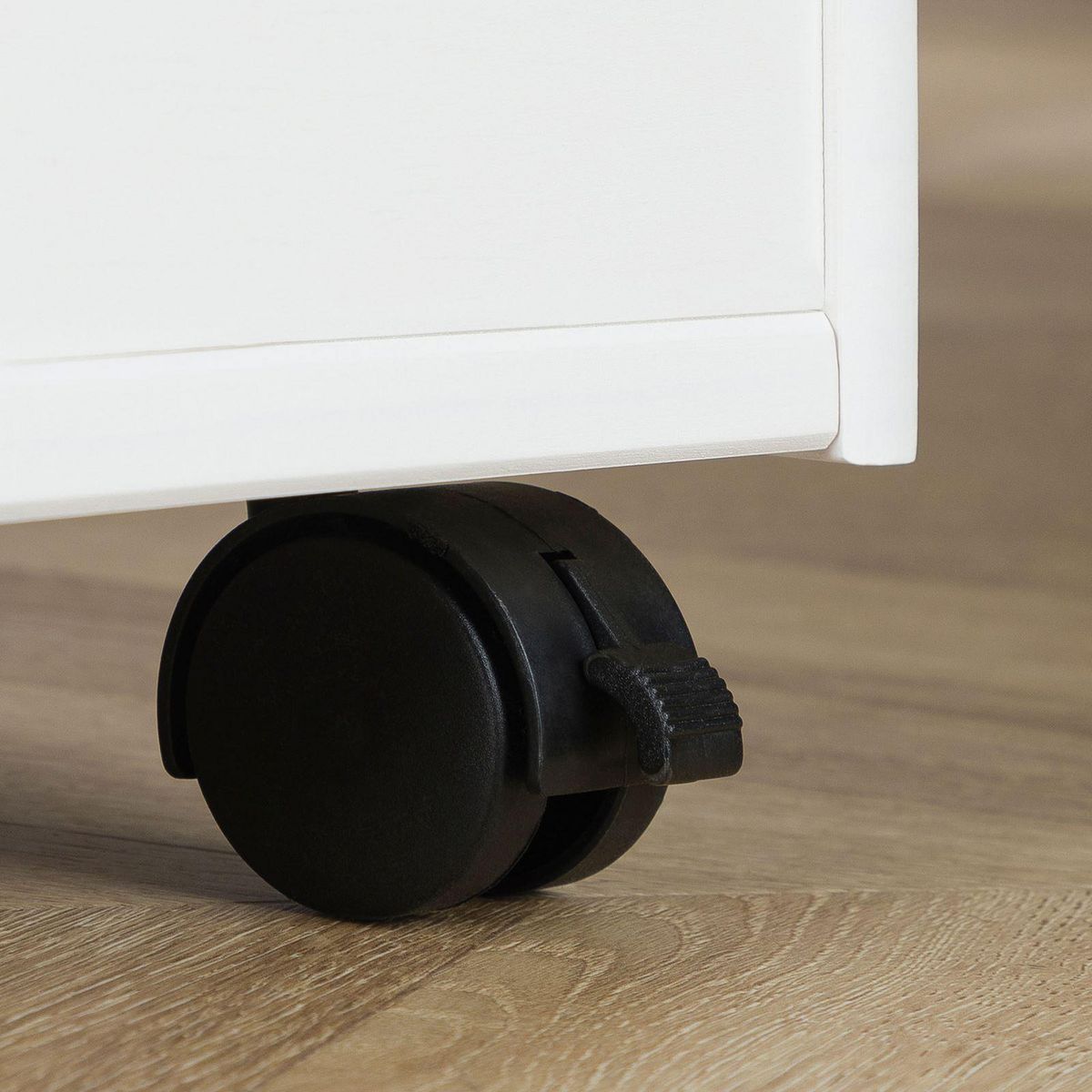 IDIMEX Coffre à jouets BENJAMIN sur roulettes, en pin massif