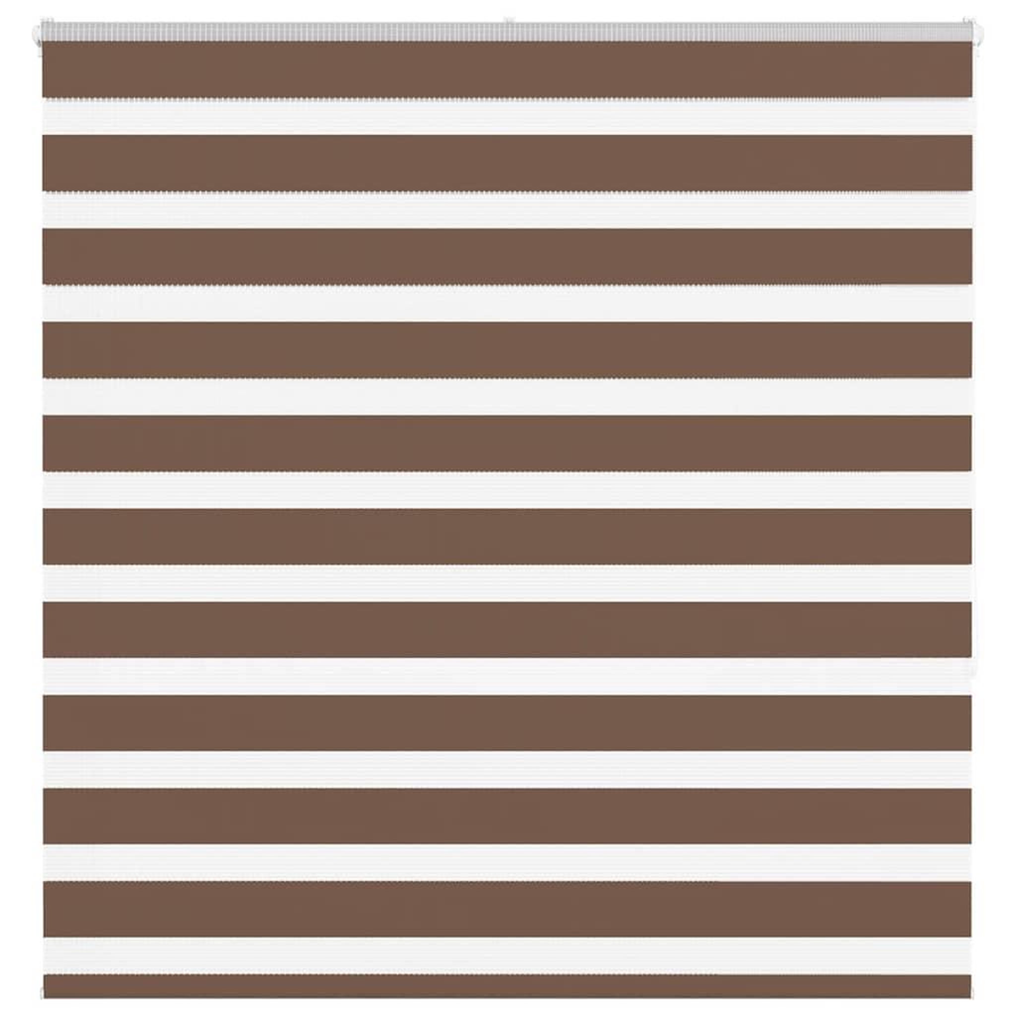 VIDAXL Store zebre marron 145x150cm largeur du tissu 140,9cm polyester