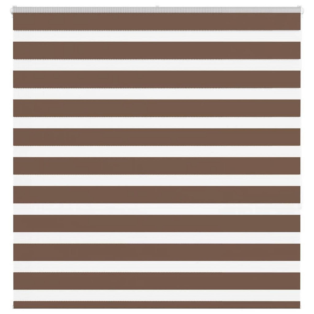 VIDAXL Store zebre marron 145x150cm largeur du tissu 140,9cm polyester