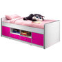 Voir la diapositive 1 : Paris Prix Lit Capitaine Enfant  Bonny  90x200cm Fuchsia