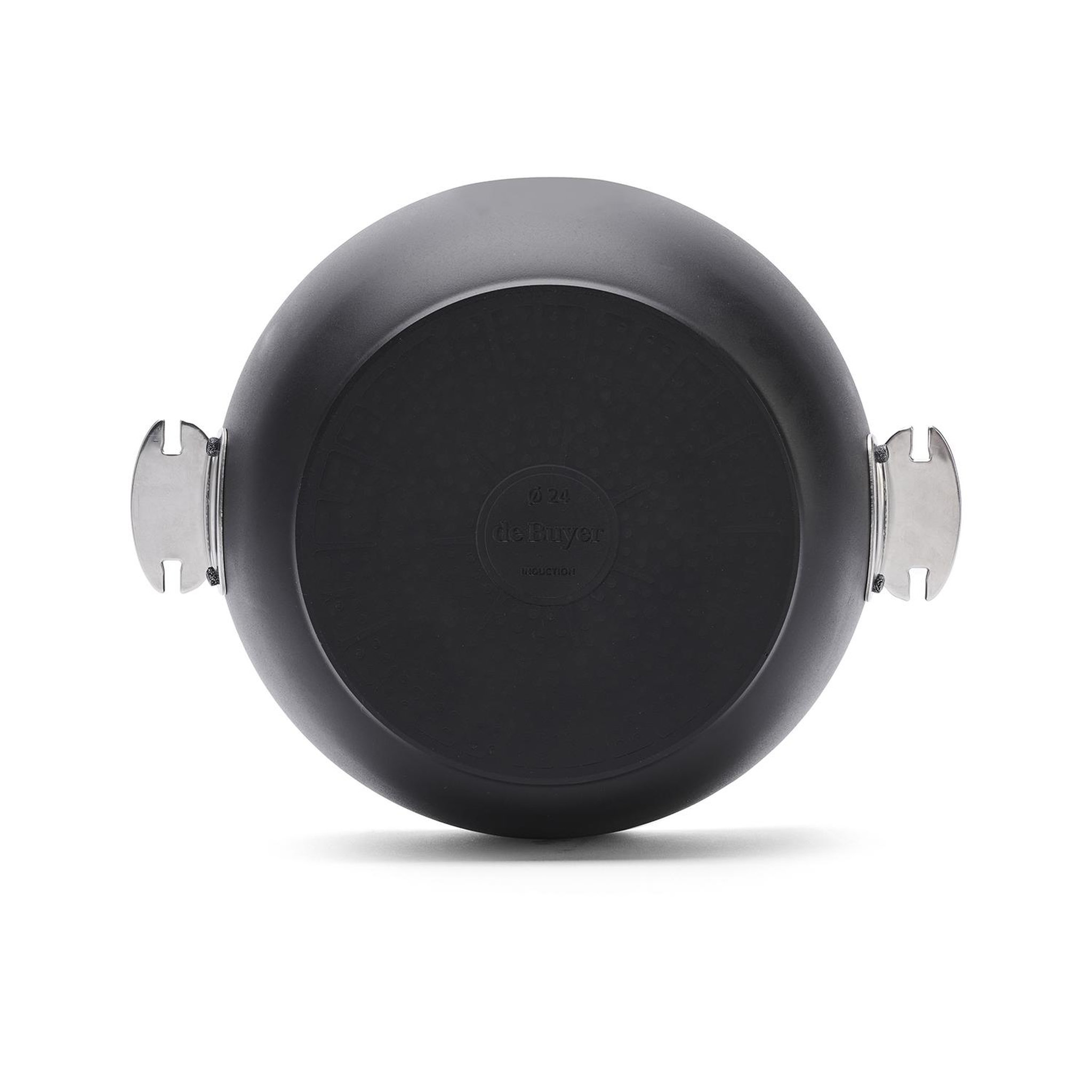 Voir la diapositive 3 : De buyer Sauteuse bombée antiadhésive céramique 24cm - 8265.24