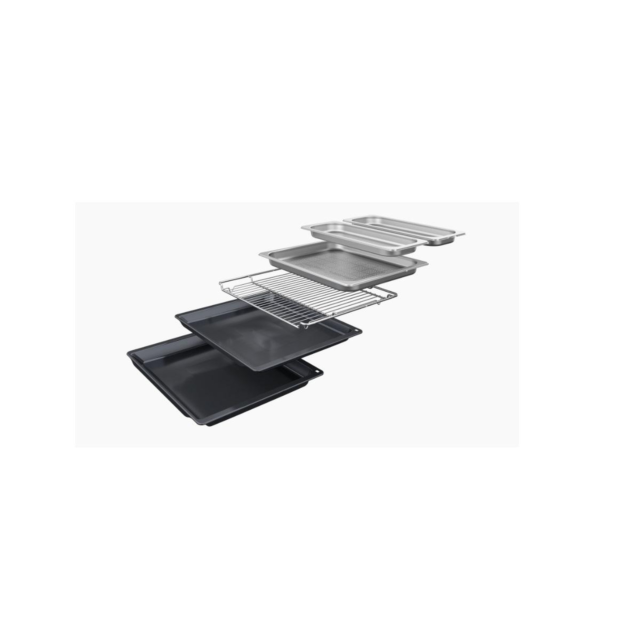 Voir la diapositive 4 : BOSCH Four intégrable combi vapeur 71l 60cm  a+ ecoclean noir - HSG7584B1