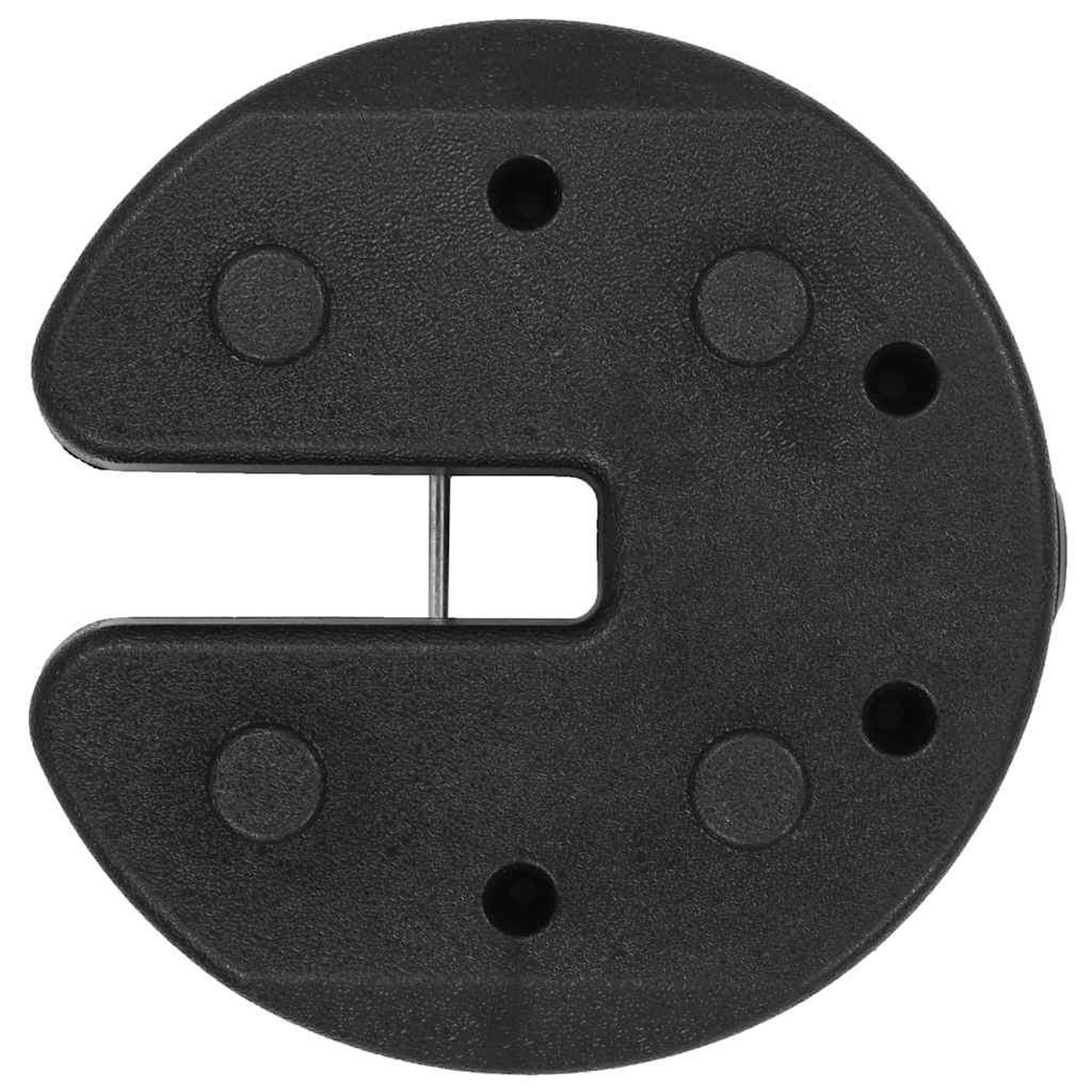 Voir la diapositive 5 : VIDAXL Poids pour belvedere 4 pcs noir 220x50 mm beton