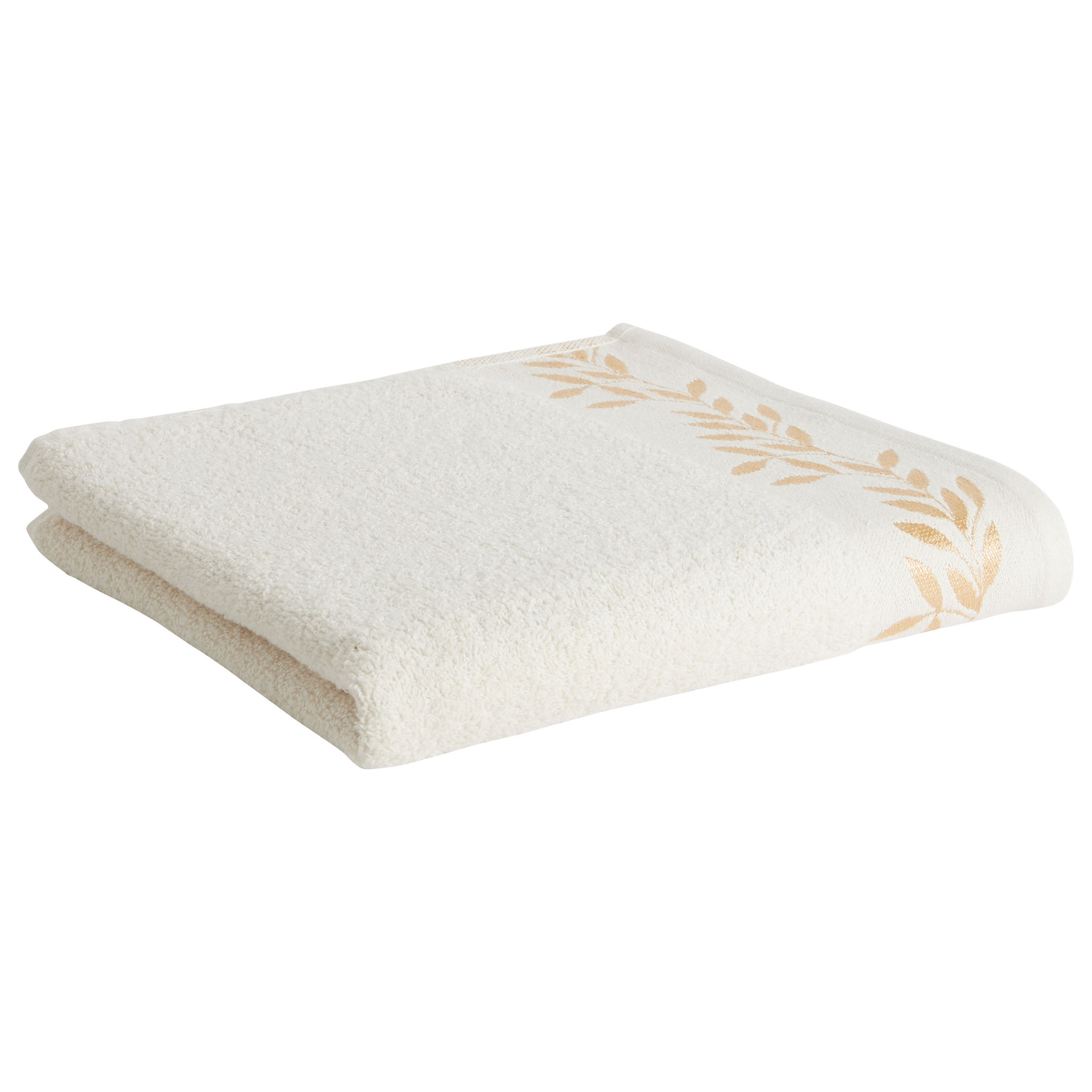 Voir la diapositive 1 : ACTUEL Maxi drap de bain fantaisie en coton 450 g/m²