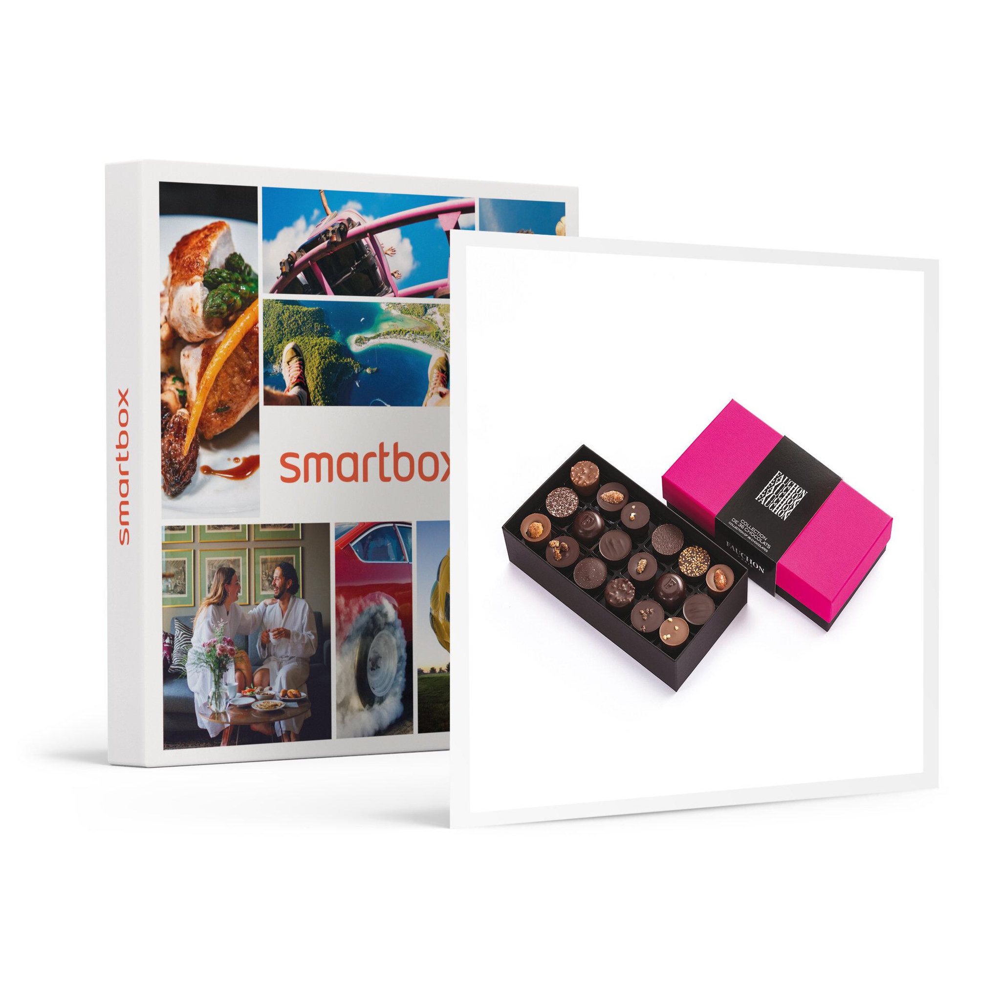 Voir la diapositive 1 : Smartbox Coffret Fauchon : 36 chocolats Collection livrés à domicile - Coffret Cadeau Gastronomie