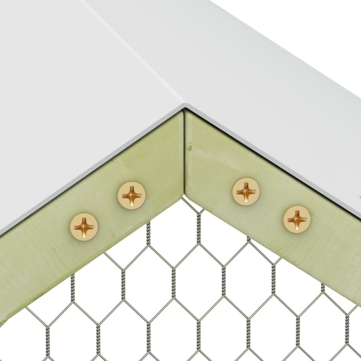 VIDAXL Poulailler 6x1,5x2 m Pinede impregnee