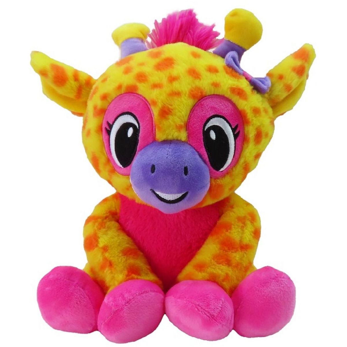 One Two Fun Peluche bébé animal fantaisie - 25 cm