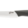 Voir la diapositive 2 : FIVE Couteau en Céramique  Zirco  20cm Gris & Blanc