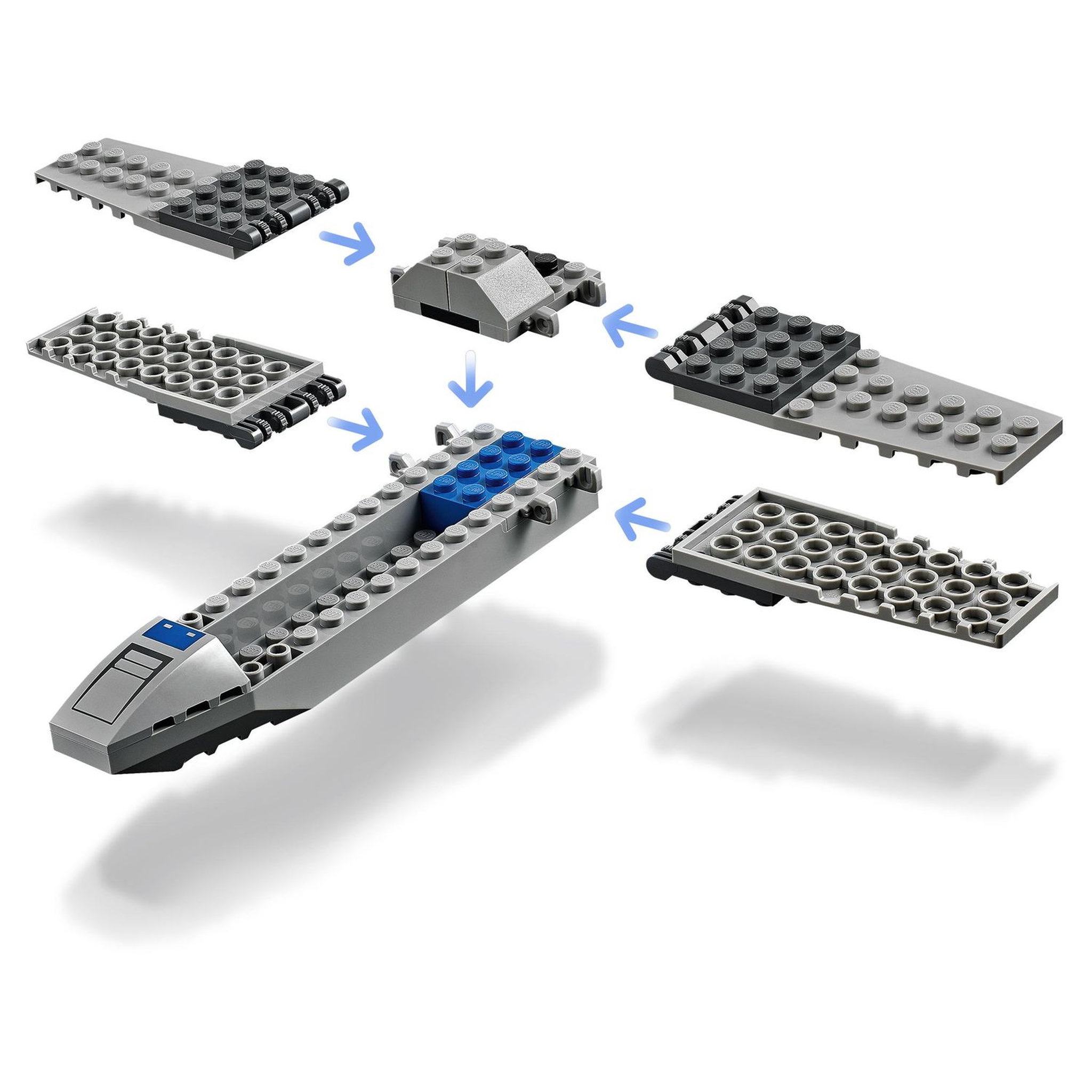 Voir la diapositive 4 : LEGO Star Wars 75297 - X-Wing de la Résistance