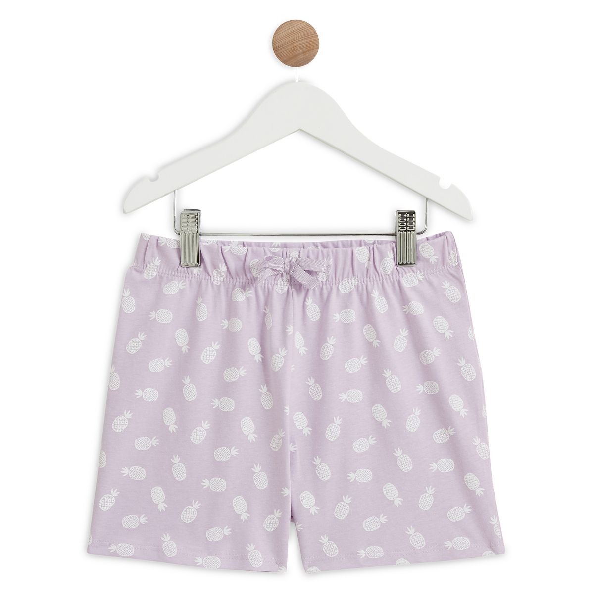 INEXTENSO Short en jersey ananas fille