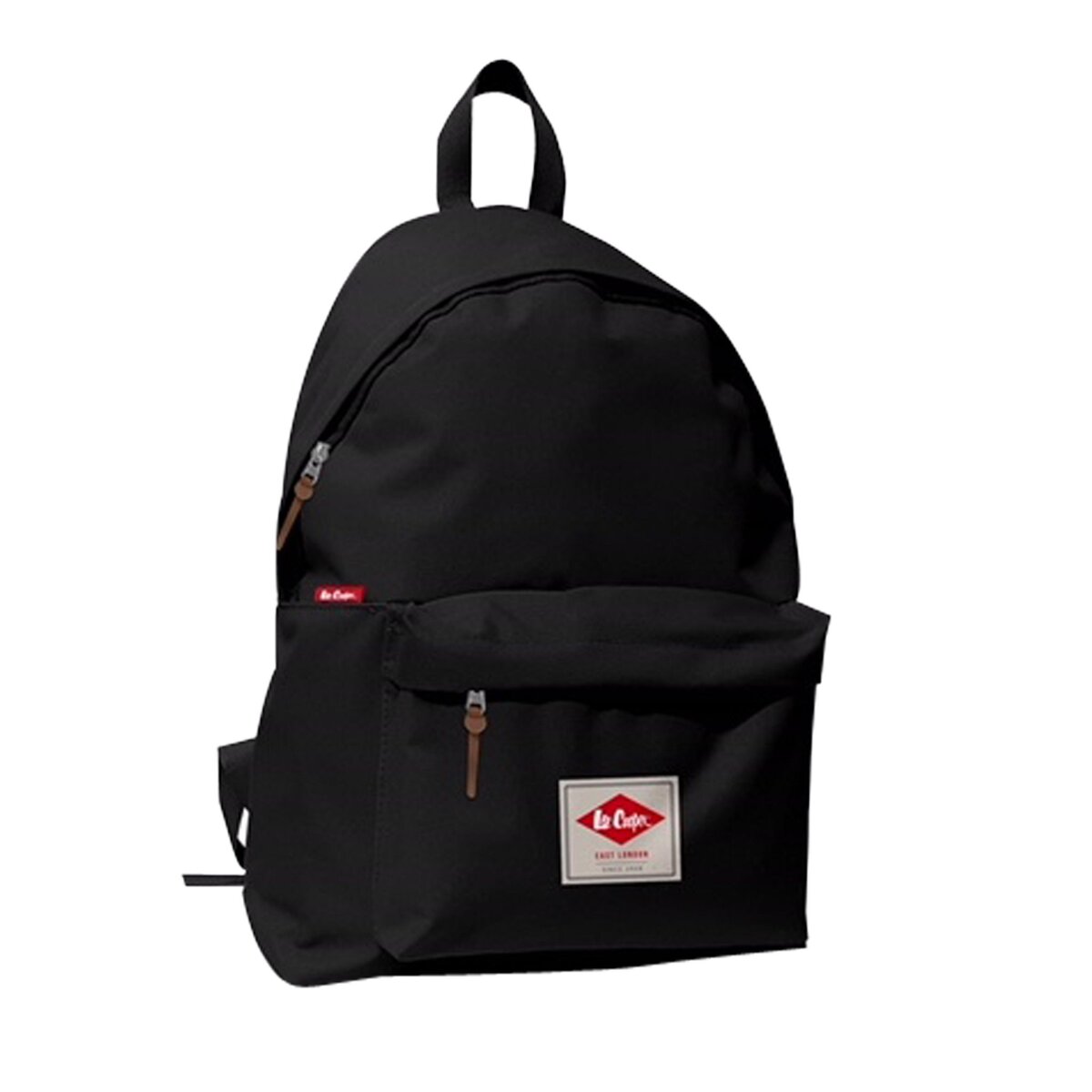 Sac dos 1 compartiment poche avant Lee Cooper noir pas cher