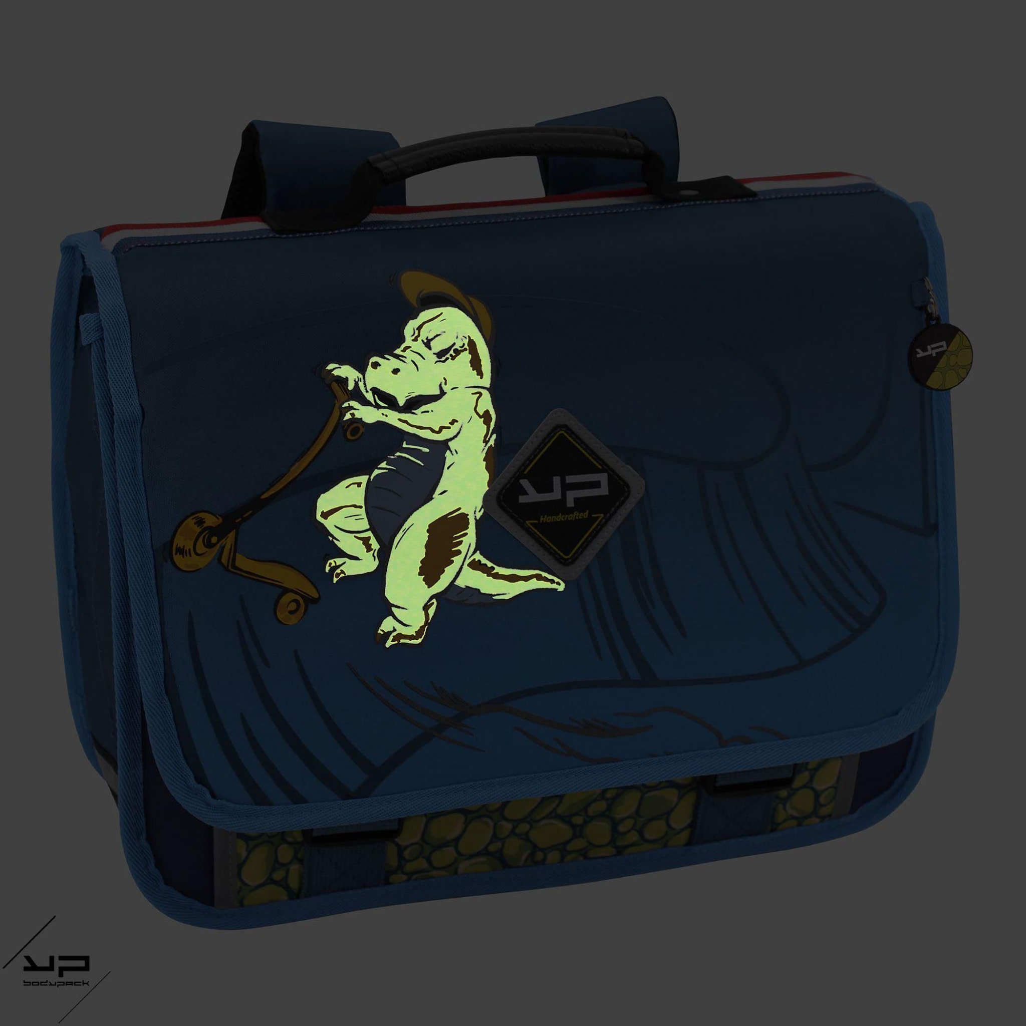 Voir la diapositive 5 : BODYPACK BODYPACK Cartable 38 cm recyclé Dinosaure trottinette