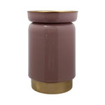 Paris Prix Table d'Appoint Design  Clays  46cm Vieux Rose & Or