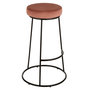 Voir la diapositive 3 : Paris Prix Galette de Chaise Ronde  Assise  34cm Rose