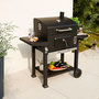 Voir la diapositive 2 : GARDENSTAR Barbecue charbon - Acier - 61x45.5cm - TITAN