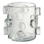 Paris Prix Vase Design en Verre  Pebbles  20cm Transparent