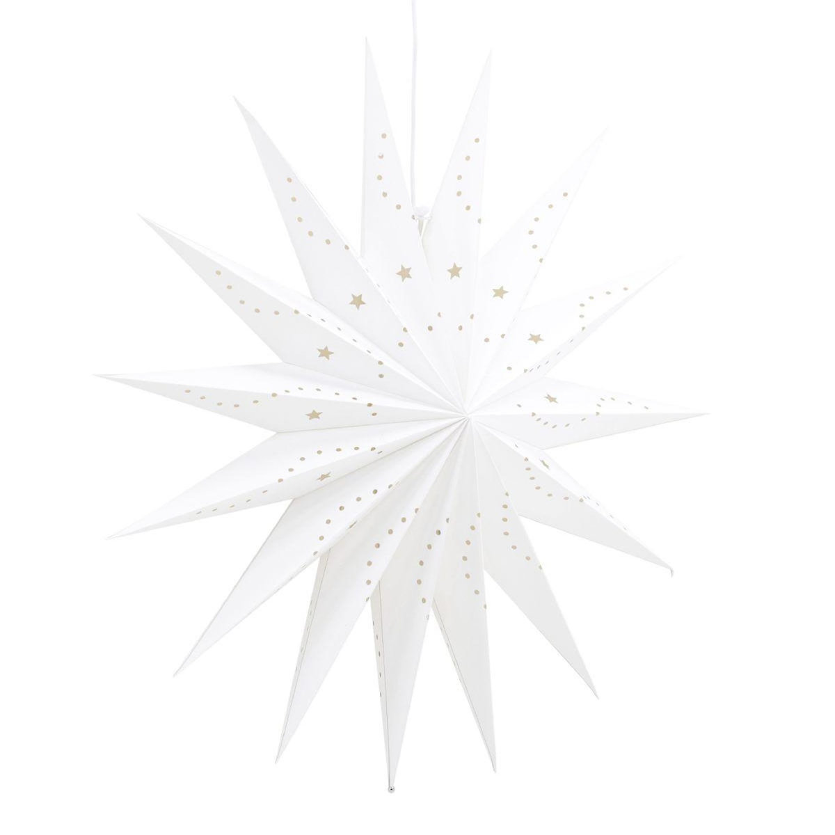 Paris Prix Lampe Suspension Déco  Lindvallen  60cm Blanc