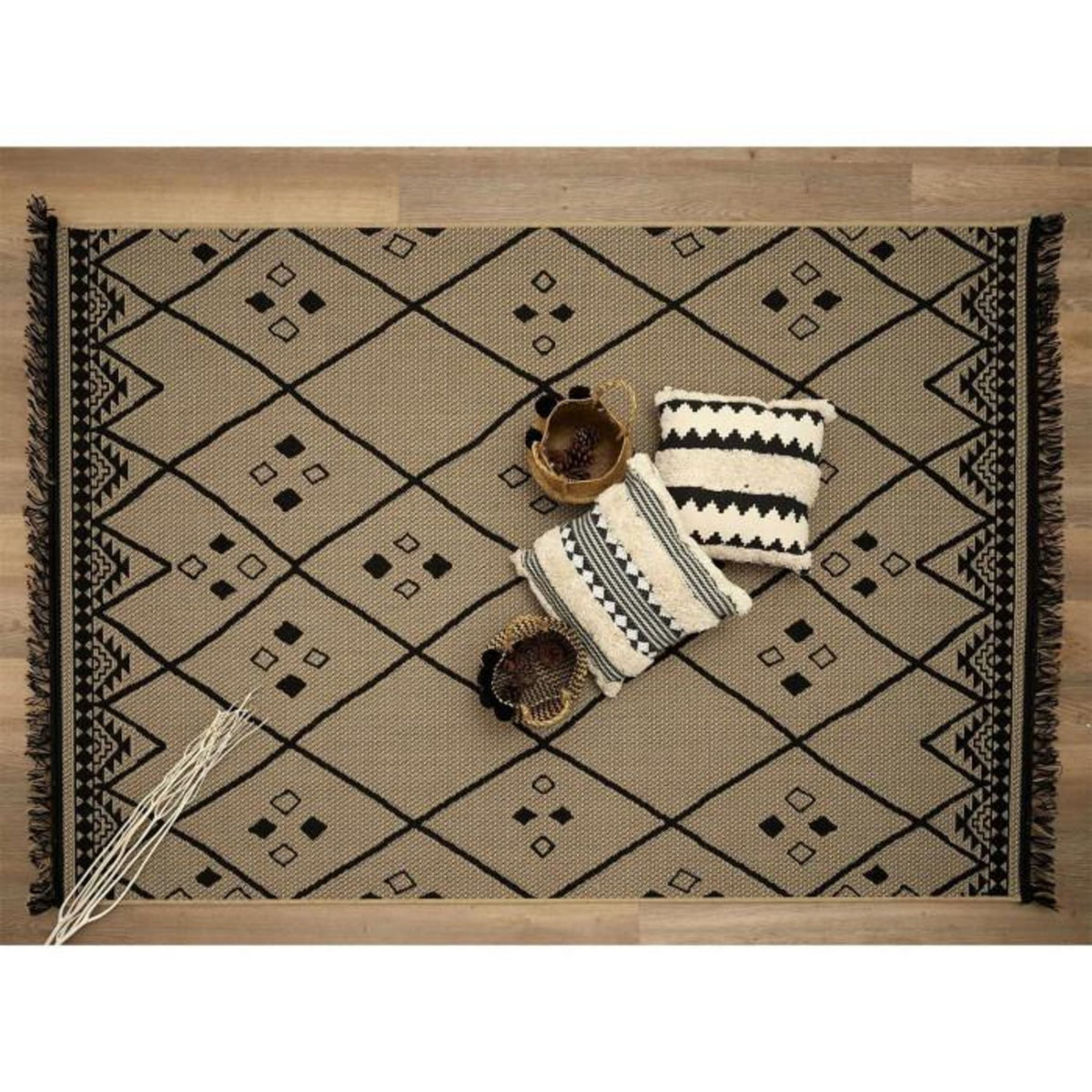 Paris Prix Tapis Déco Ethnique  Mirage  150x200cm Naturel