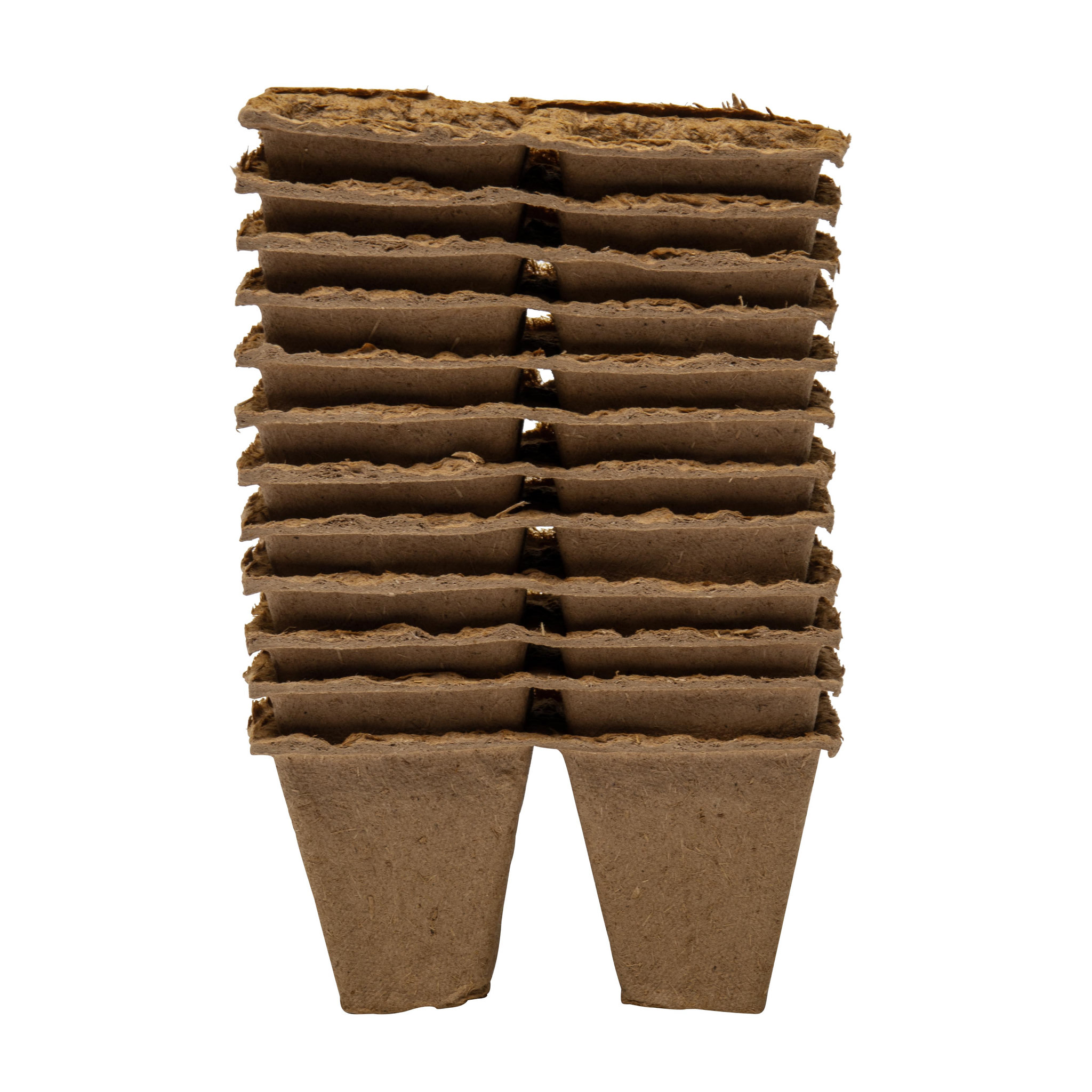Voir la diapositive 4 :  Godet de cultures carré 6 x 12 x 6 cm  24 pcs