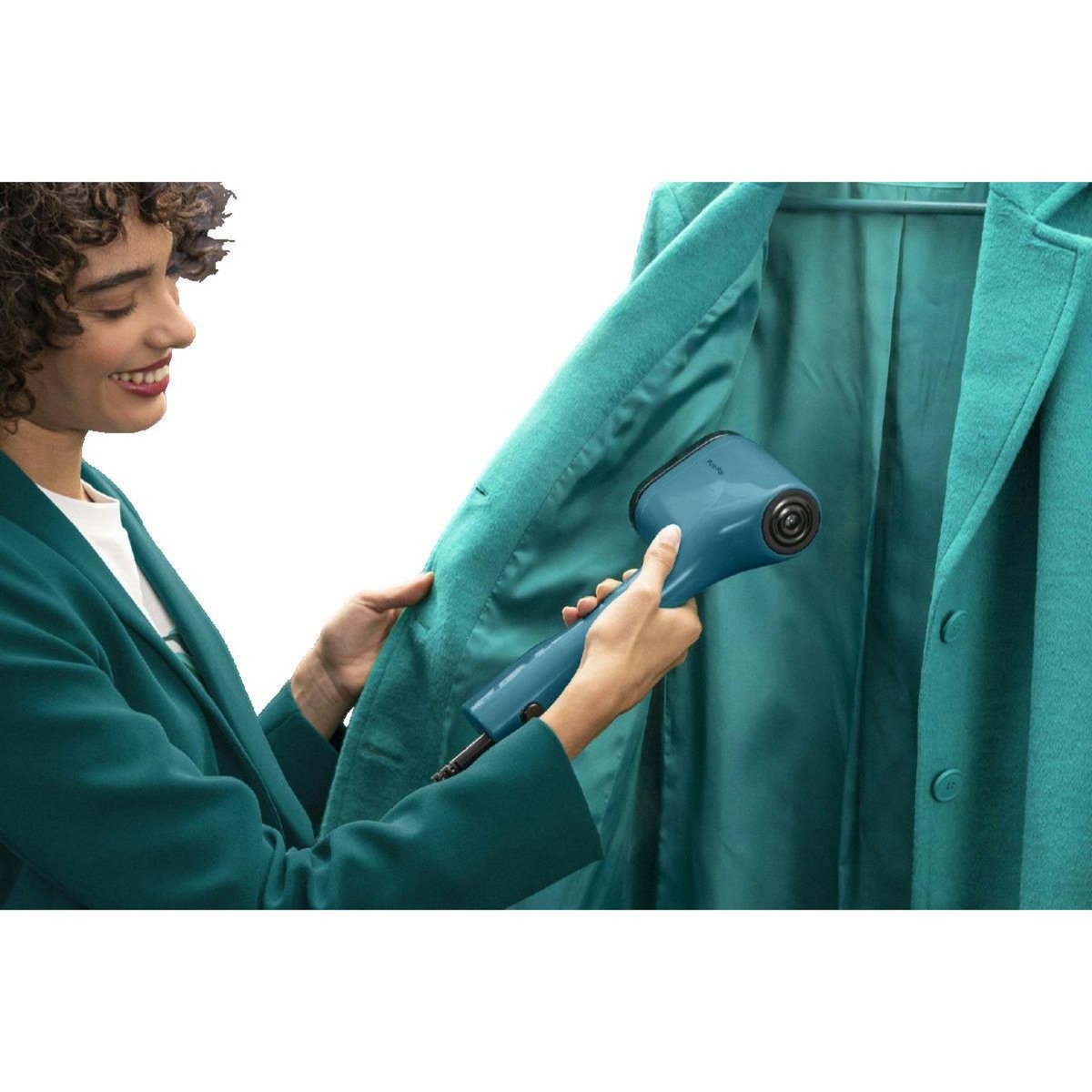 TEFAL Défroisseur vapeur vertical Tefal Pure Pop DT2020 bleu