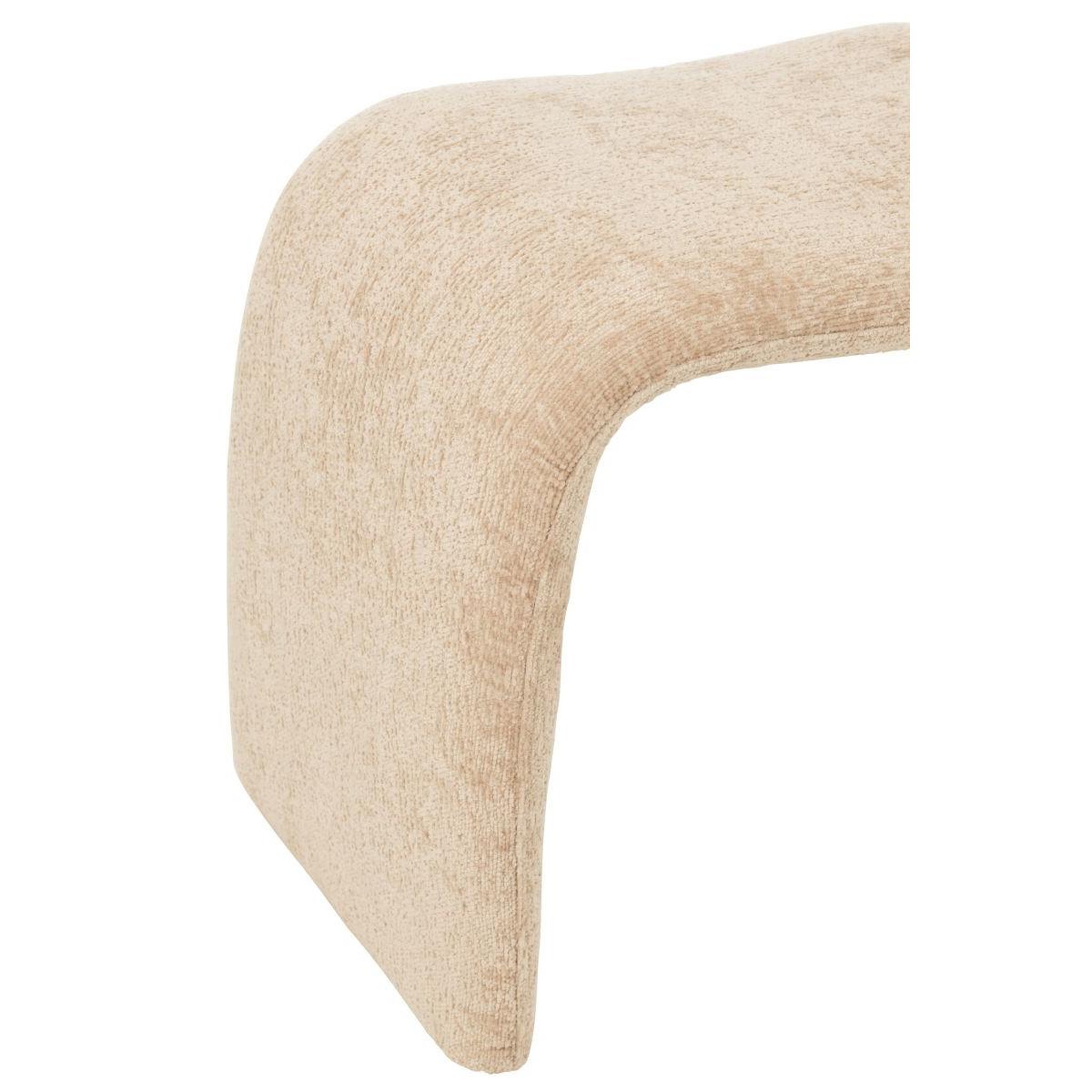 Voir la diapositive 5 : J-LINE Pouf design  anise  61cm beige