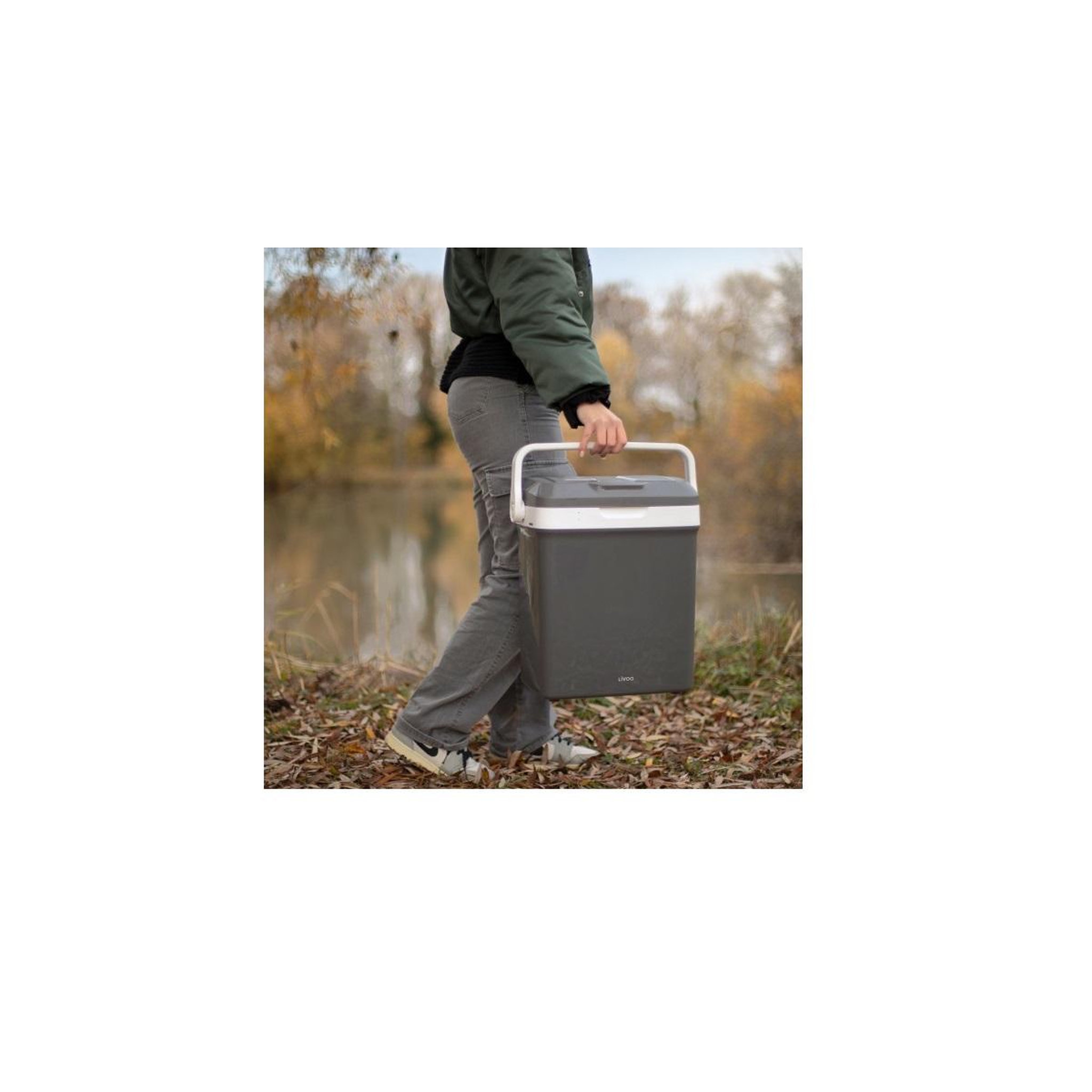 Voir la diapositive 3 : LIVOO Glacière électrique 18l gris - sep143