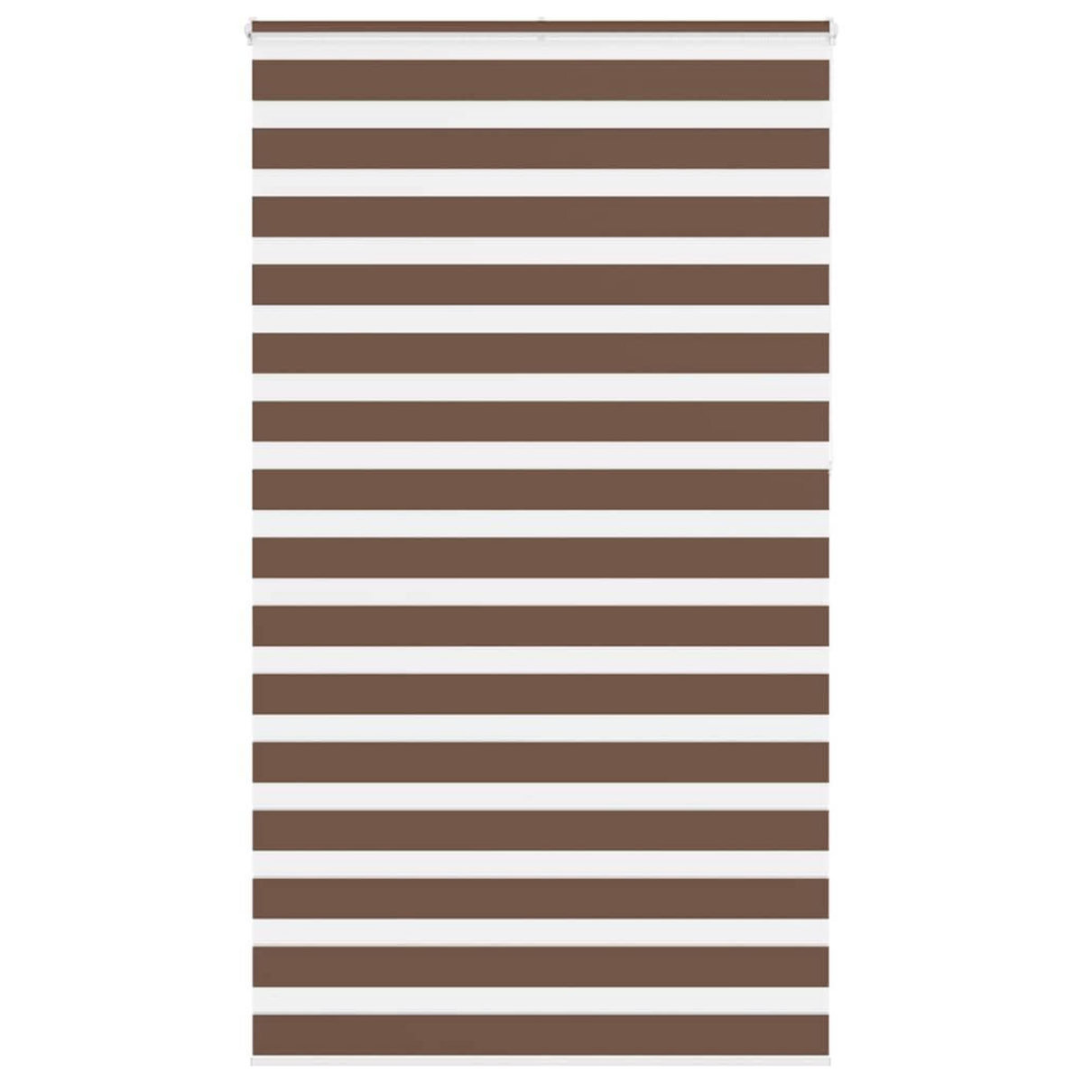 VIDAXL Store zebre marron 130x230cm largeur du tissu 125,9cm polyester