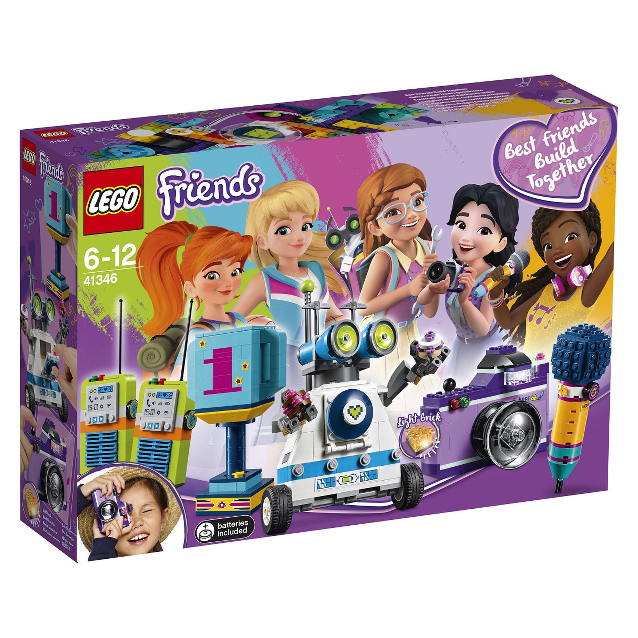 Voir la diapositive 1 : LEGO Friends 41346 - La boîte de l'amitié 