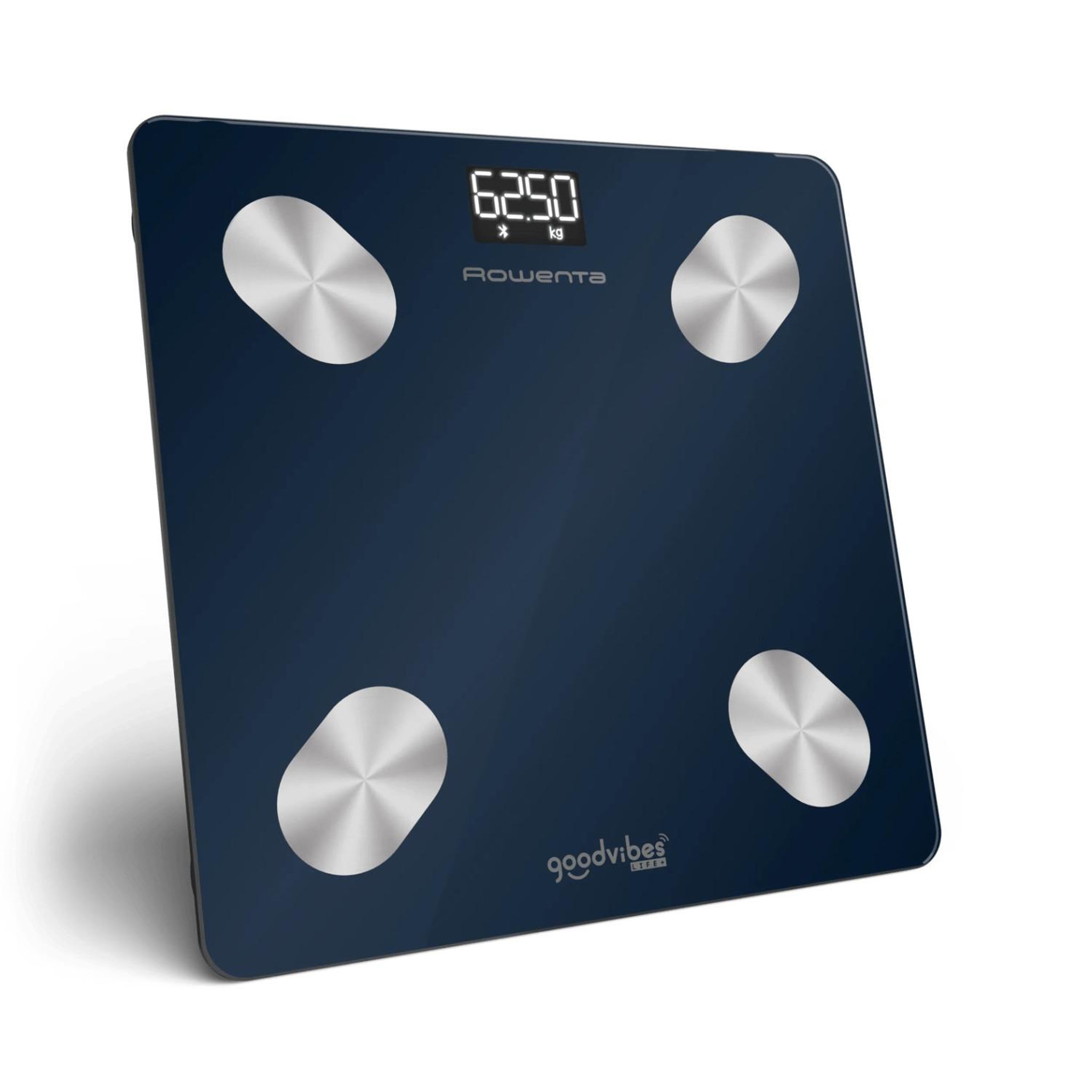 ROWENTA Rowenta goodvibes life + 2.0 br9720 rectangle bleu pèse-personne électronique