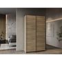 Voir la diapositive 6 : Armoire 2 portes coulissantes L120 cm THIBAULT