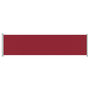 Voir la diapositive 2 : VIDAXL Auvent lateral retractable de patio 600x160 cm rouge