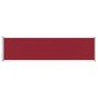 Voir la diapositive 2 : VIDAXL Auvent lateral retractable de patio 600x160 cm rouge