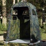 VIDAXL Tente de douche camouflage impermeable