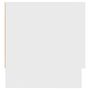 Voir la diapositive 4 : VIDAXL Garde-robe blanc 100x32,5x35 cm bois d'ingenierie