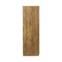 Voir la diapositive 5 : SWEEEK Dressing effet bois de manguier rainuré 2 portes - 90 x 59 x 179.5 cm - Celian