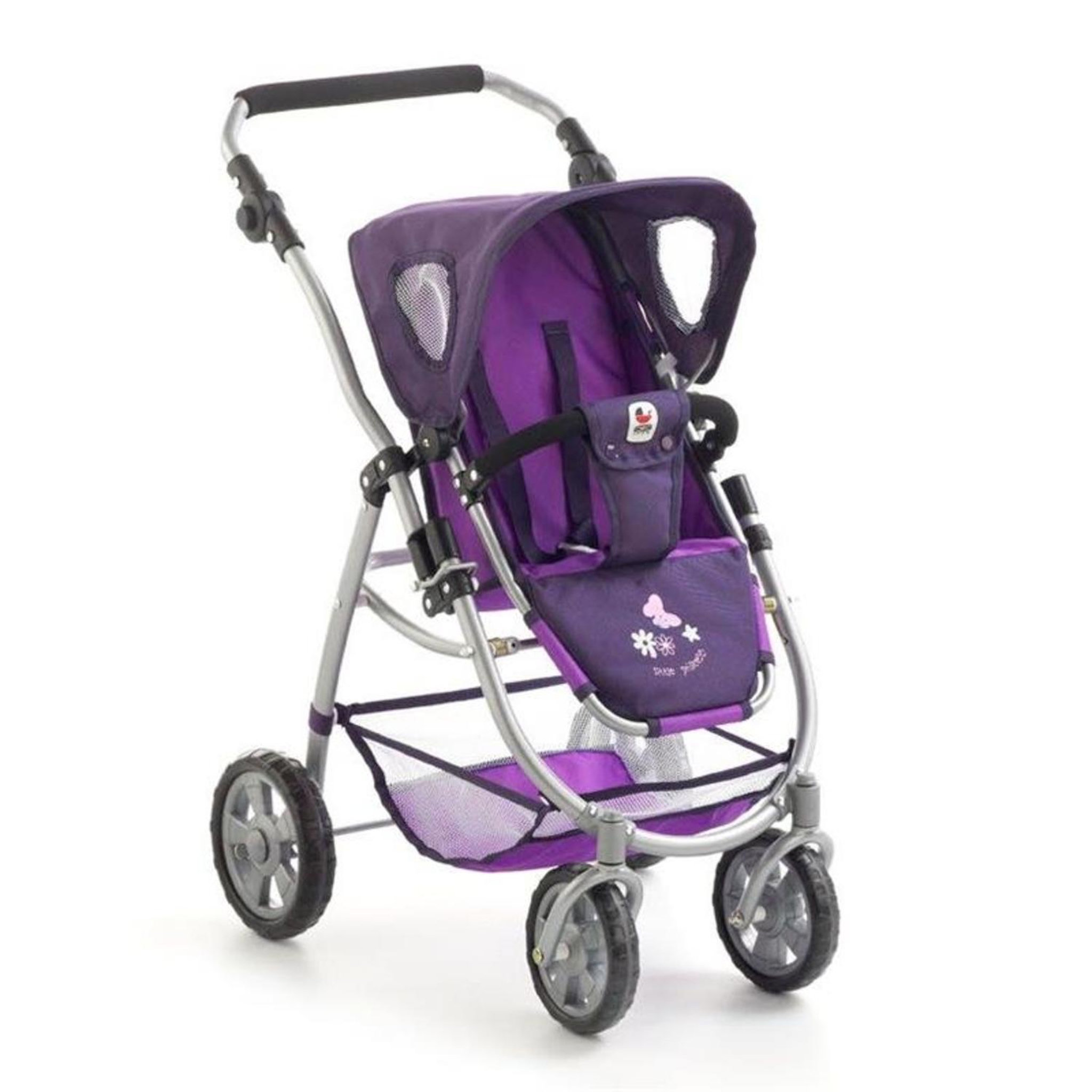 Voir la diapositive 4 : BAYER CHIC 2000 La poussette pour poupée combinée 3 en 1 EMOTION ALL IN - Violet