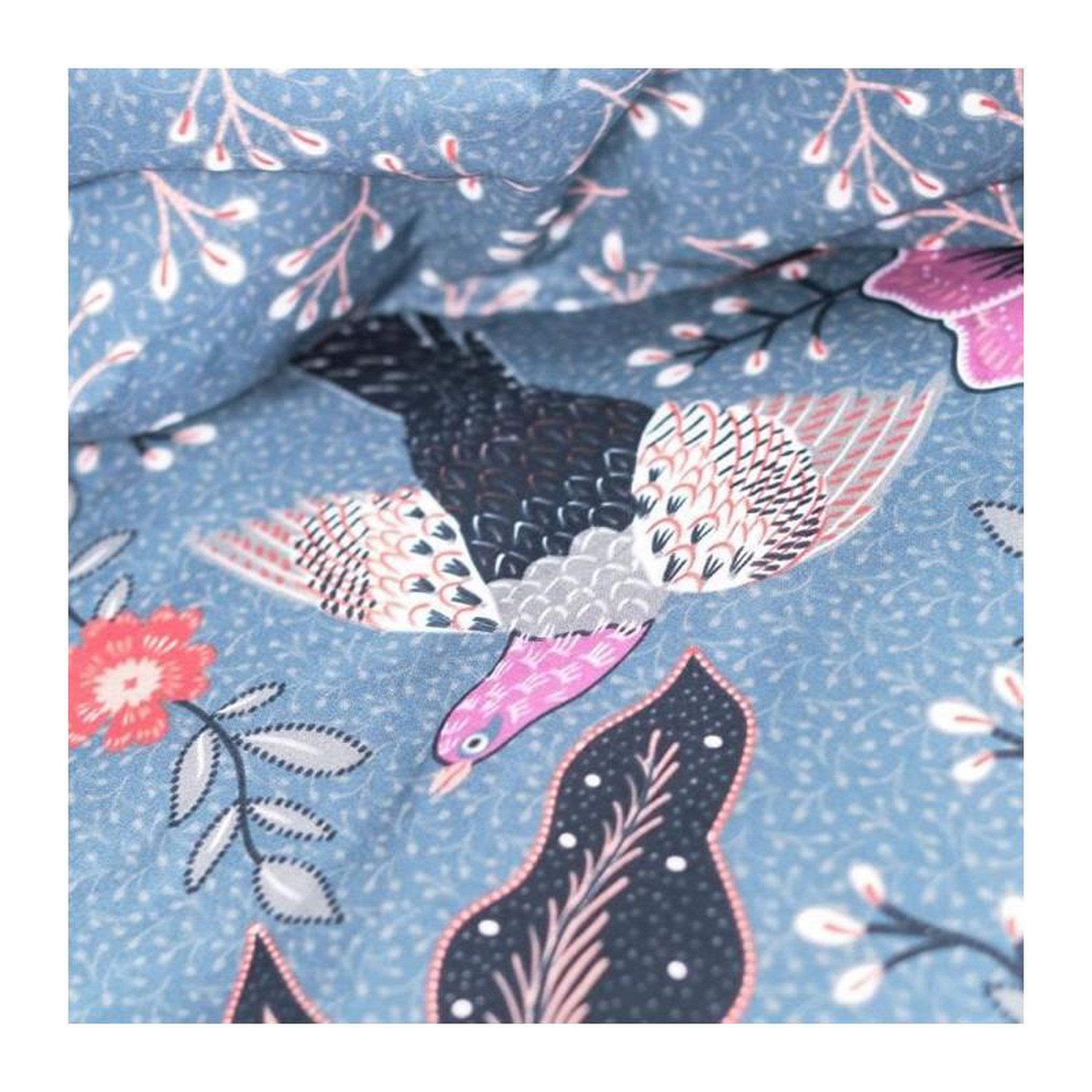 Voir la diapositive 3 : Today Parure de lit - TODAY Sunshine - 240x220 cm - 2 personnes - coton imprimé floral