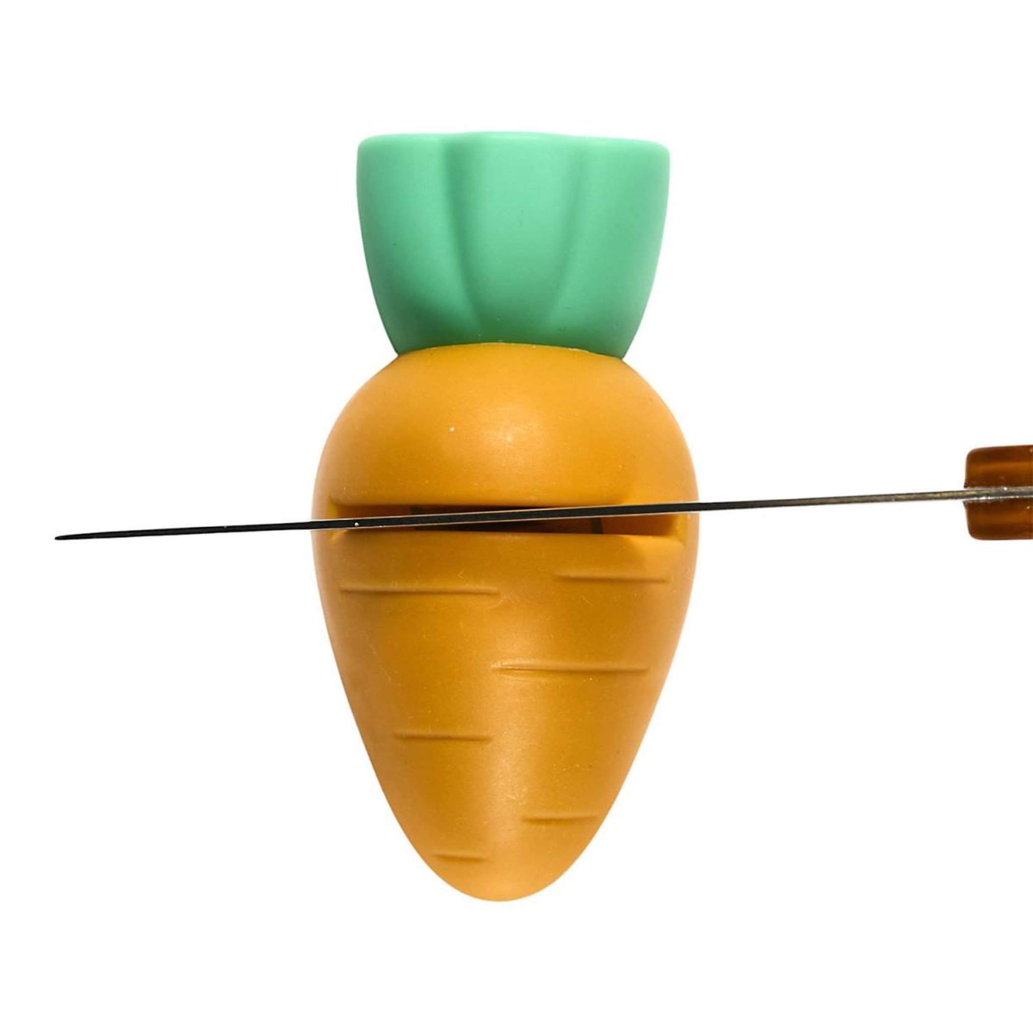 Voir la diapositive 2 : COOK CONCEPT Aiguiseur de Couteau  Carotte  10cm Orange