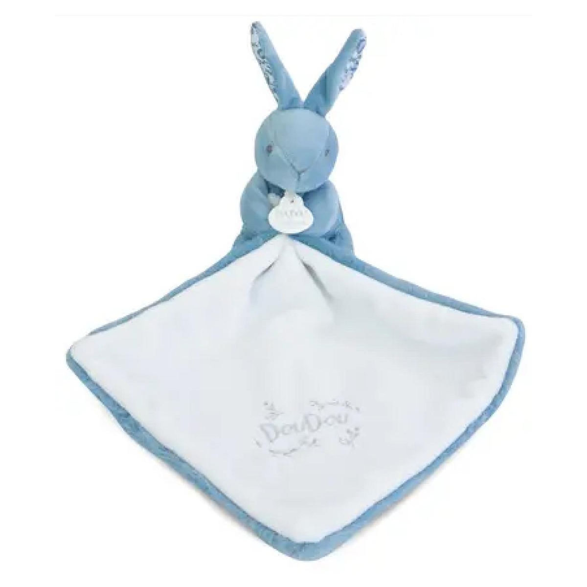 DOUDOU ET COMPAGNIE Lapin doudou - Lapin et doudou bleu